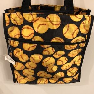 Softball NWT small tote/bag